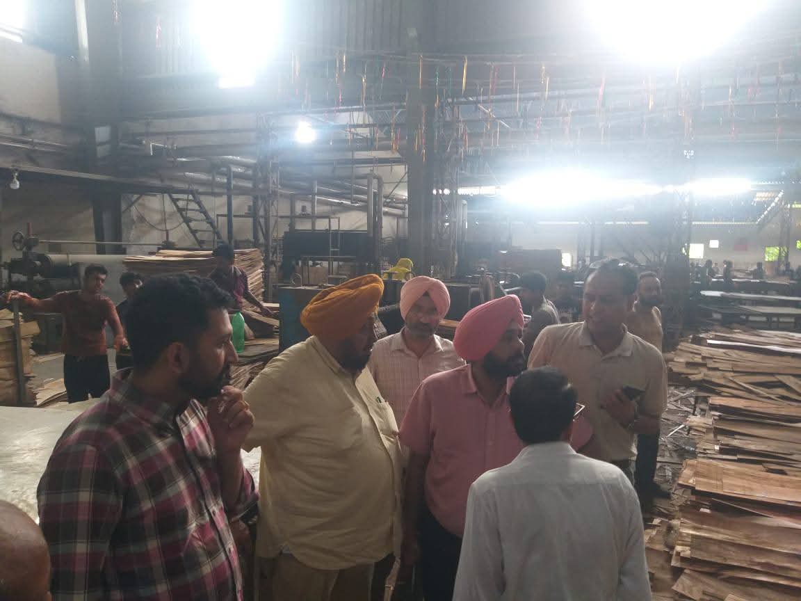 Director of Agriculture Department inspected plywood factories to prevent misuse of urea